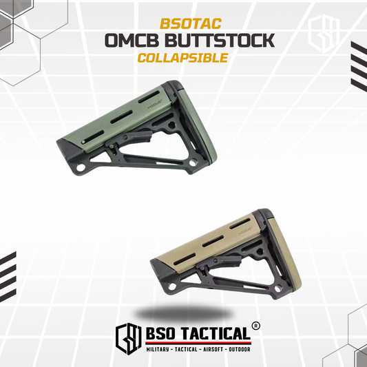 Popor Hogve OMCB Overmolded Collapsible Buttstock AEG WGG GBBR