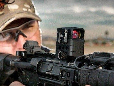Scope Tactical DI Style FC1 Red Dot Sight Mini Prism Airsoft Holosight