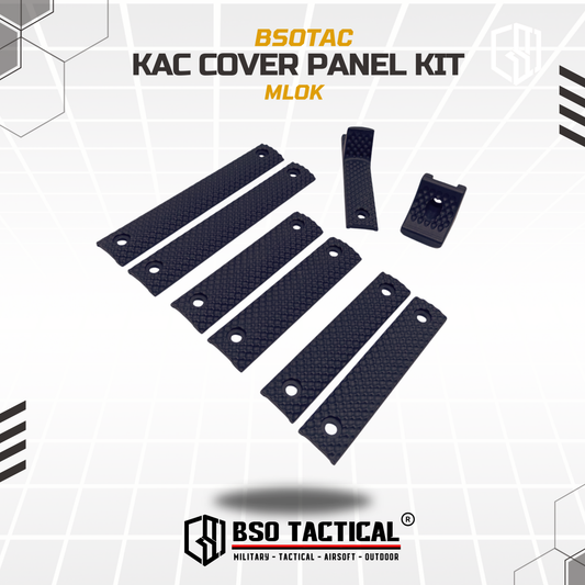 KAC Rail Panel Kit Cover Set Grip for Handguard - MLOK