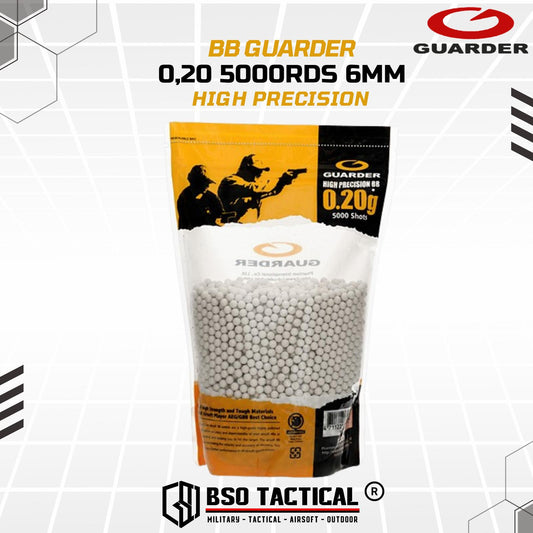 Guarder High Precision Made BB 0.20 0,20 5000rds 6mm Airsoft - ORIGINAL
