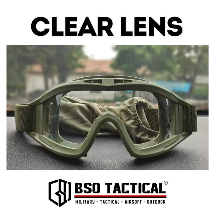 Replacement Lens Goggle Lensa 2mm Thick