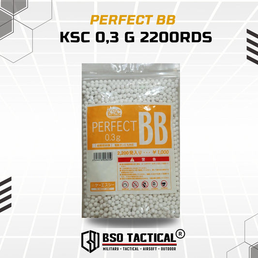 KSC Perfect BB 0.30 0,30 0.3 0,3 2200 Rds Airsoft AEG GBB GBBR - ORI