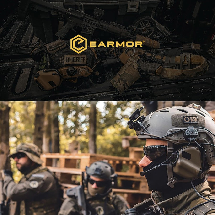 Earmor M32 PLUS Outdoor Headset Hearing Protector 2024 Version Earmuffs Headphone with Microphone Communication