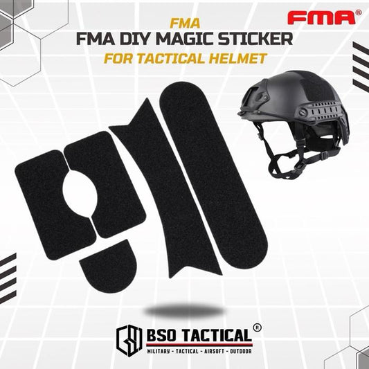 Perekat FMA DIY Magic Sticker For Tactical Helmet Universal - TB406