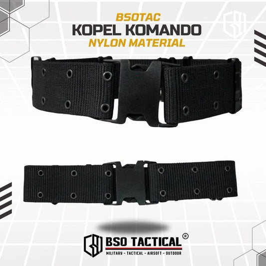 Ikat Pinggang Komando Belt Kopel Tactical Nylon Heavy Duty Nylon for Outdoor Sports