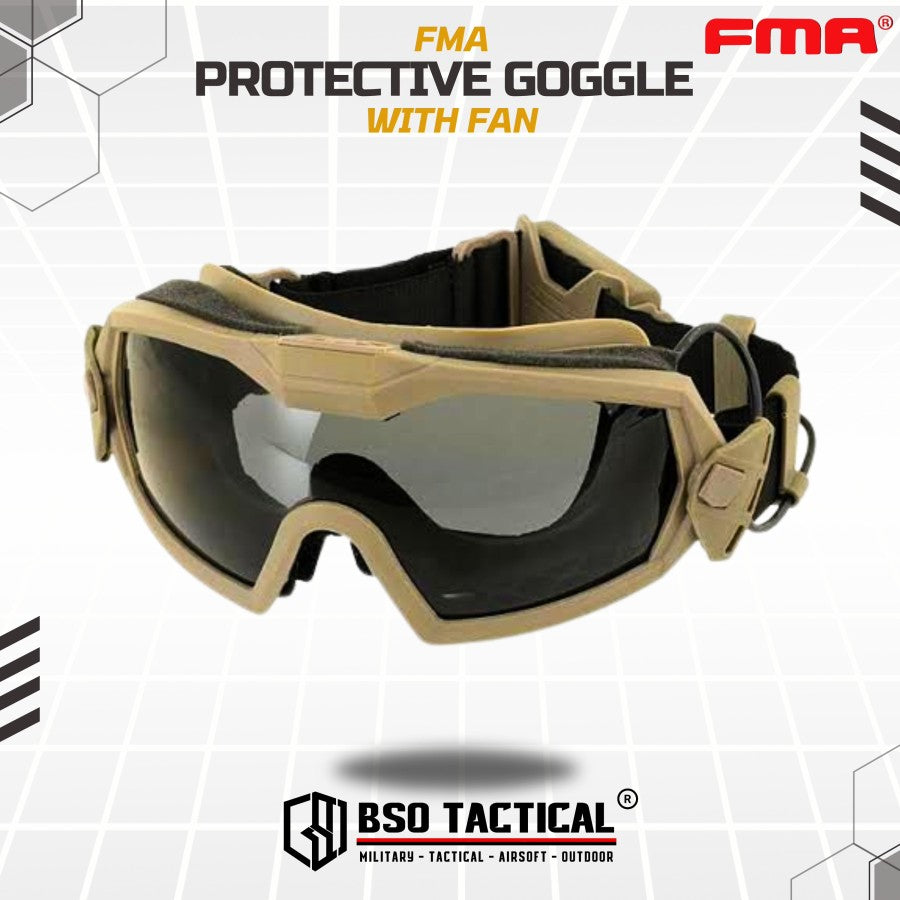 Goggle Tactical FMA Updated Version with Fan Eye Protection