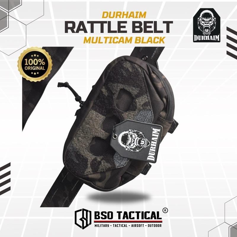 Durhaim Rattle Belt Tactical Inner Outer Belt Multicam Black ORIGINAL