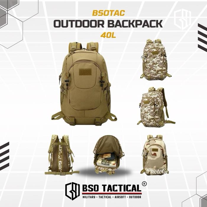 Tas Ransel Outdoor Backpack 812 Bag - 40L