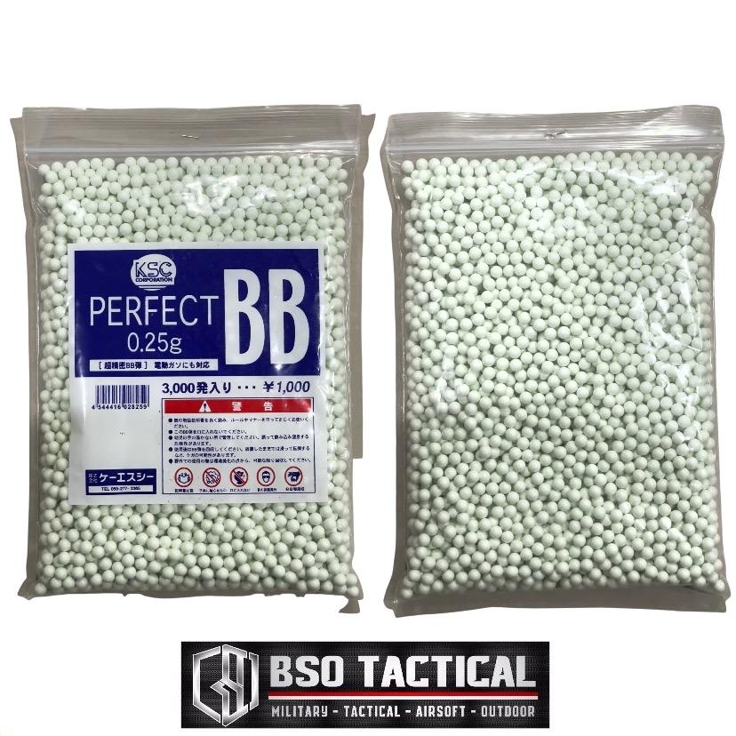 KSC Perfect BB 0.25 0,25 3000 Rds AEG GBB GBBR - ORIGINAL