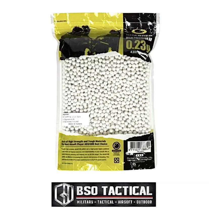 Guarder High Precision Made BB 0.23 0,23 4300rds 6mm Airsoft - ORIGINAL