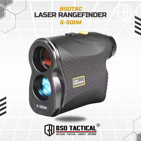 Teropong Outdoor Laser Rangefinder 5-500M / 5-600M Outdoor Telescope Speed Monocular Distance Meter Accurate Camping