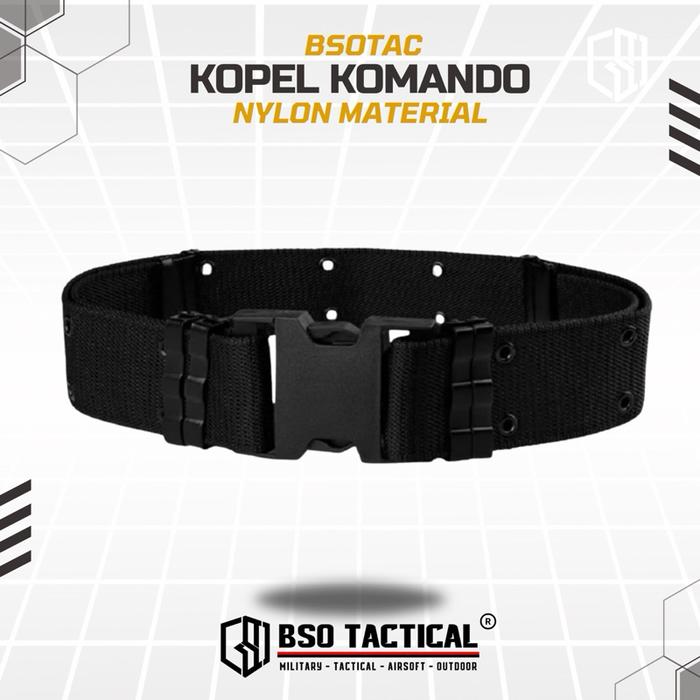 Ikat Pinggang Komando Belt Kopel Tactical Nylon Heavy Duty Nylon for Outdoor Sports