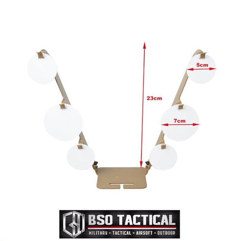 TMC x FYT Tactical Shooting Target The Ladder Plate Hanger AA IPSC