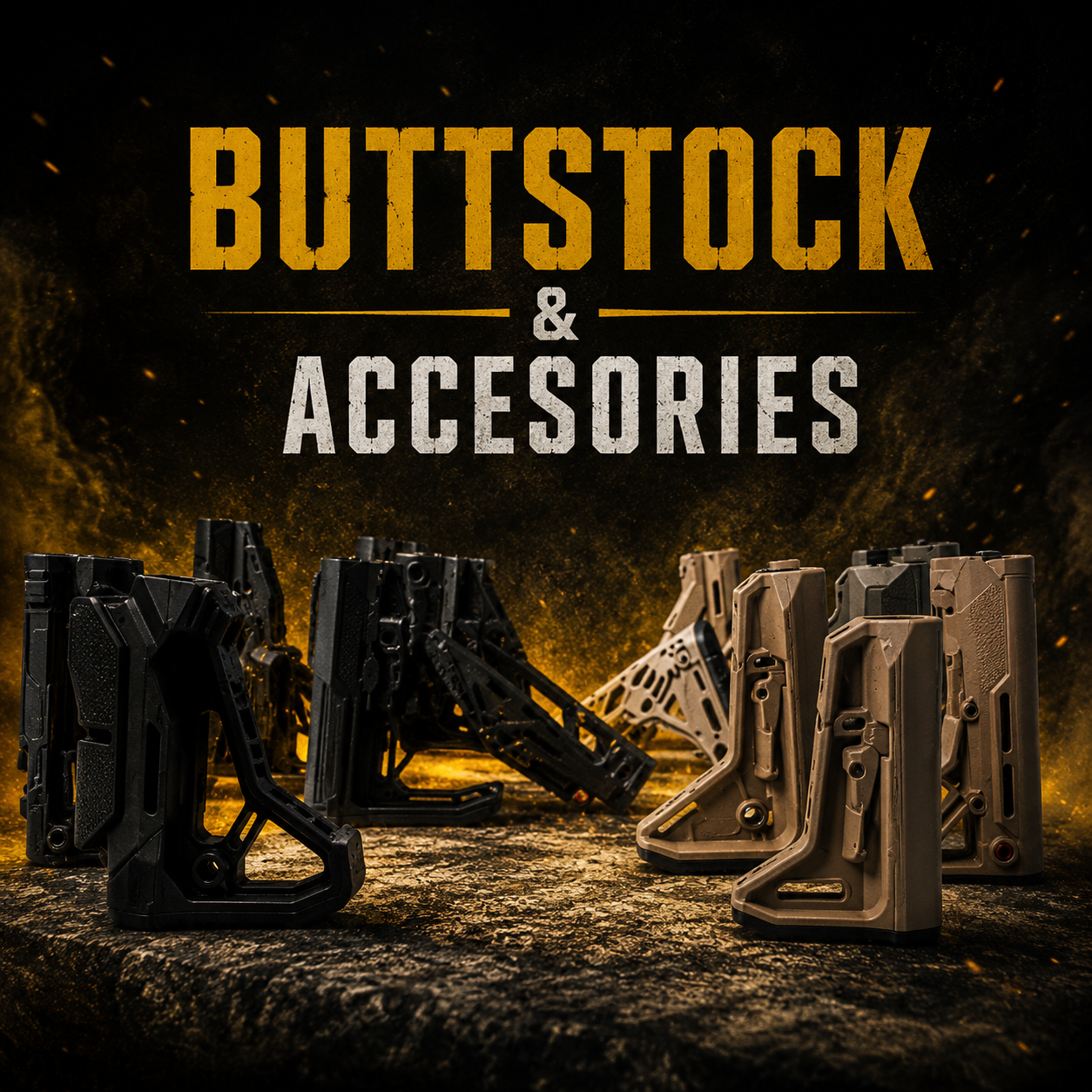 Airsoft Buttstock / Popor