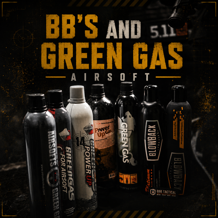 BB’s & Green Gas Airsoft