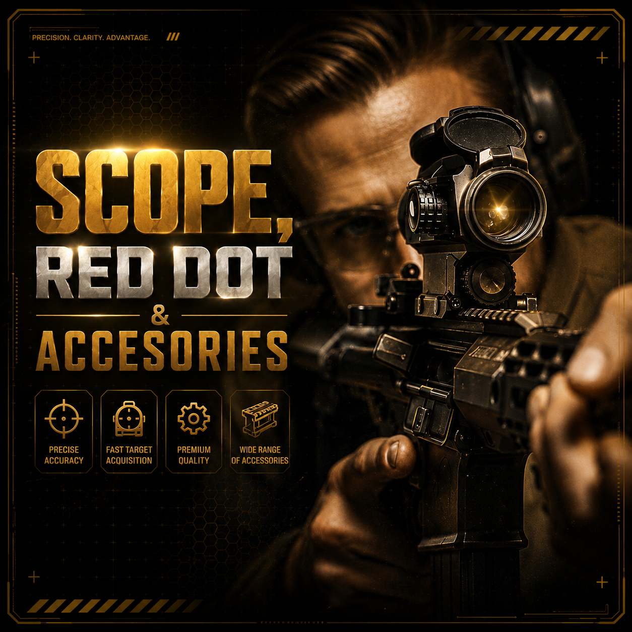 Scope, Red Dot & Accesories