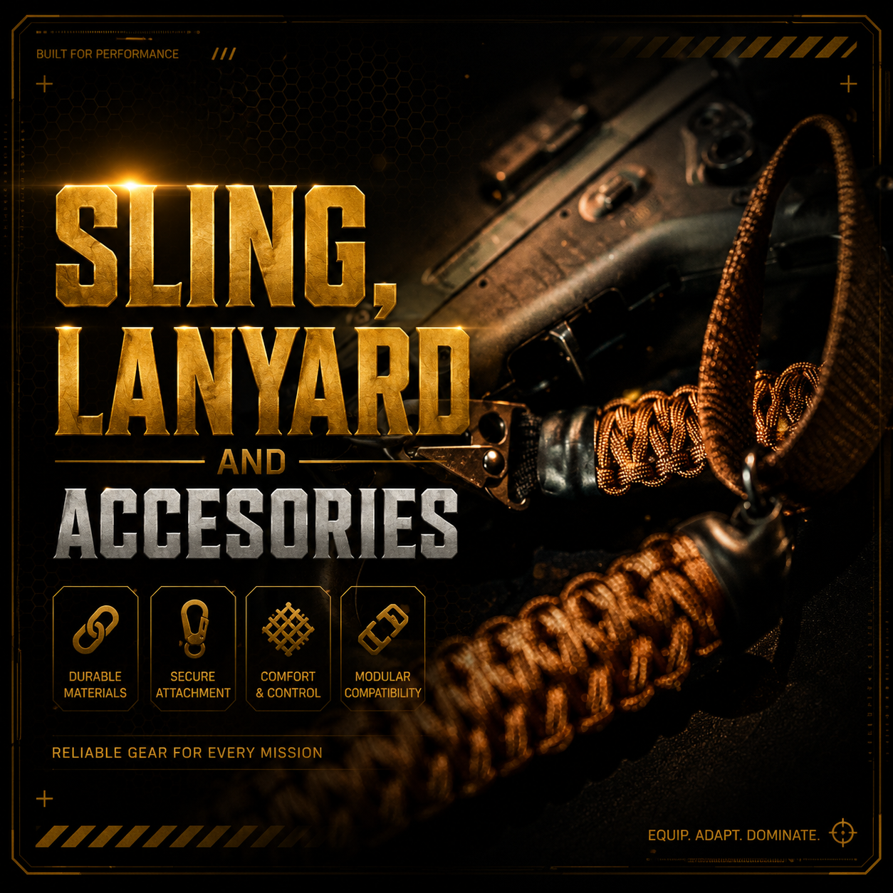 Sling, Lanyard & Accesories