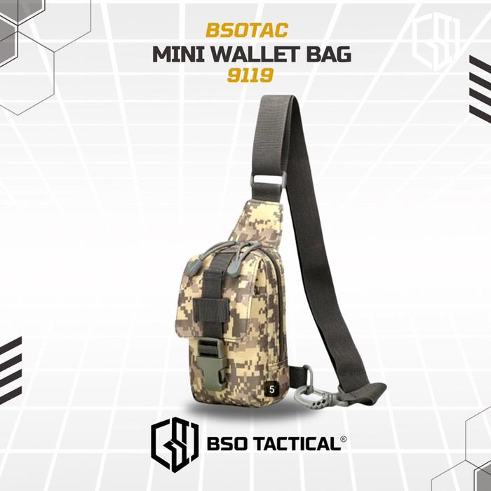Tas Selempang Tactical Mini Wallet Bag Outdoor Sport Bag - 9119