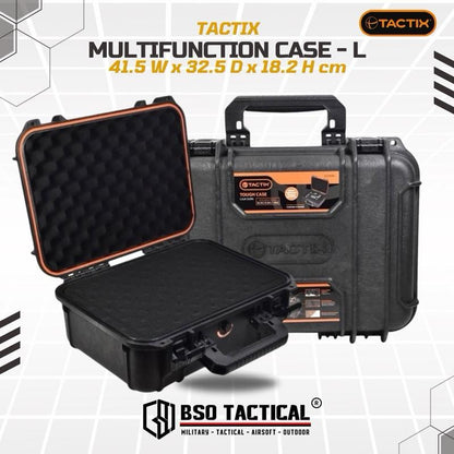 Koper Multifungsi Tactix Tactical Outdoor Tough Case - Size L