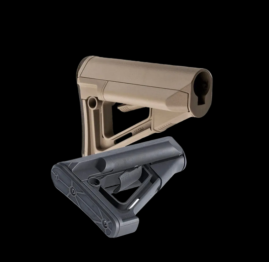BD Tactical Popor SRT Style Polymer Buttstock Adjustable Position for AEG WGG GBBR