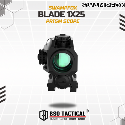 Swampfox BLADE 1X25 Prism Scopes Tactical Red Dot