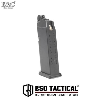 Mag E&C G19 ENC G Series 20rds  Greengas Version Full Metal Spare Mag