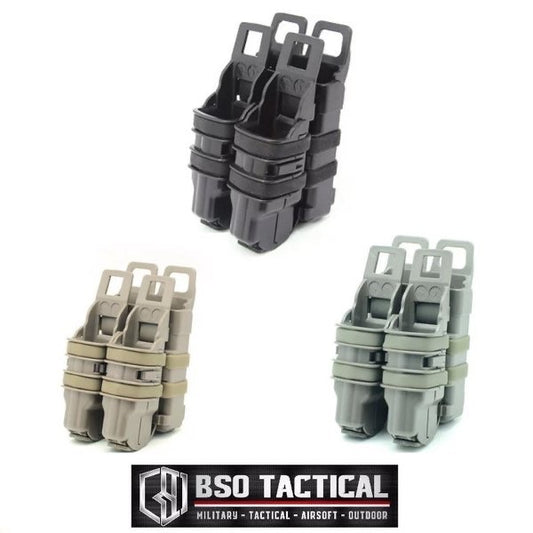 Fastmag Double Mag Pouch Single 556 Double 9mm Combo Set Holster