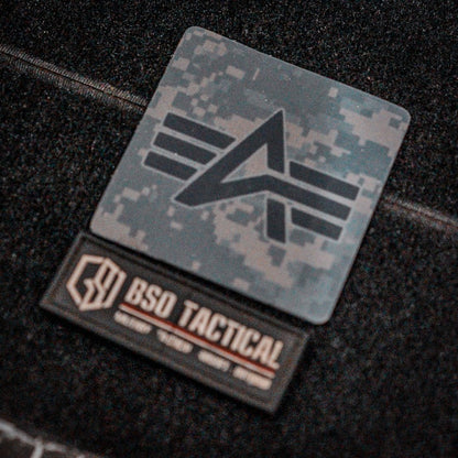 Tactical Reflective Safety Badge Patch Outdoor Airsoft Sticker Patches