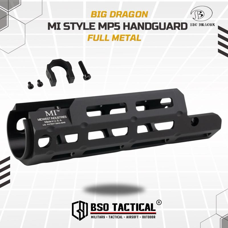 BD RIS MP5 7” MI Style Handguard Full MetaL Tactical - MLOK