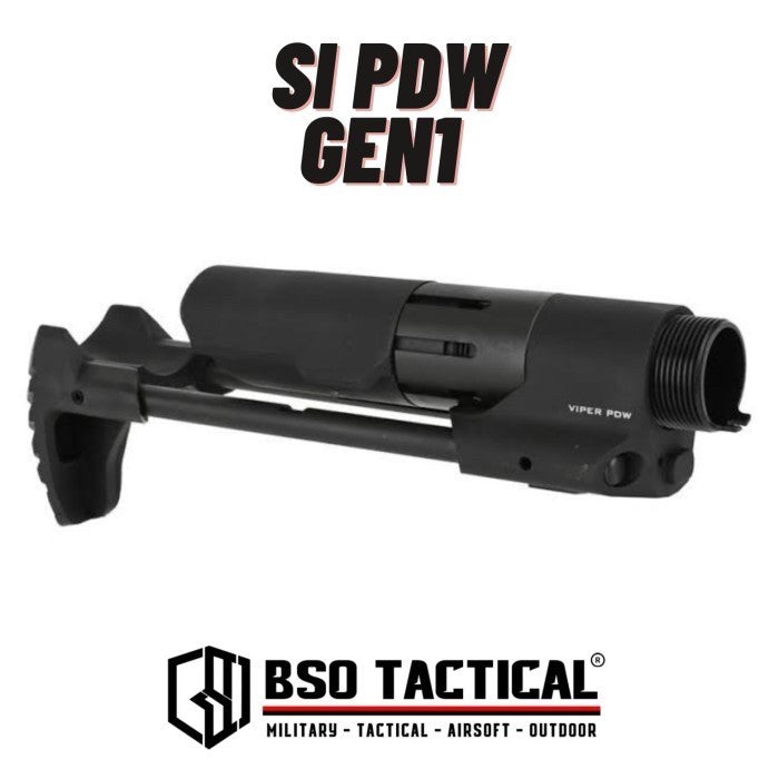 Popor Tactical SI Viper PDW Gen1 Airsoft Buttstock AEG GBBR Marking
