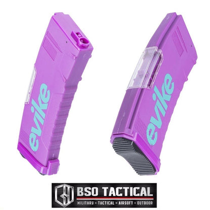 Mag Evike BAMF 190rd Polymer Midcap AEG Purple Gen 2
