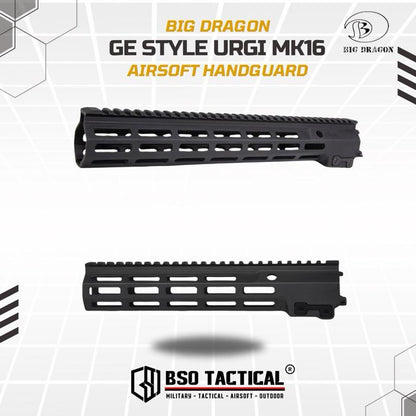BD Tactical RIS Super Modular GE URGI SMR MK16 MLOK Handguard Full CNC Marking