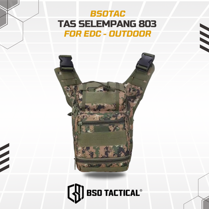 Tas Selempang Outdoor 803 EDC Bag Casual Daily Pack Multifungsi - TS803