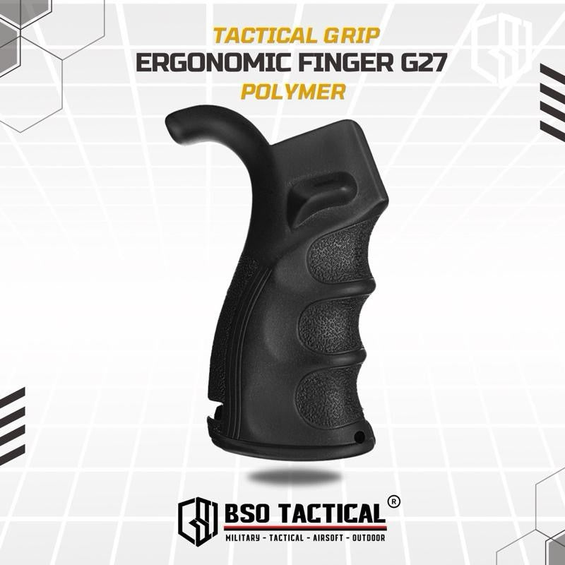 Tactical Hand Grip G27 Style Polymer Ergonomic Handle Handgrip GBBR