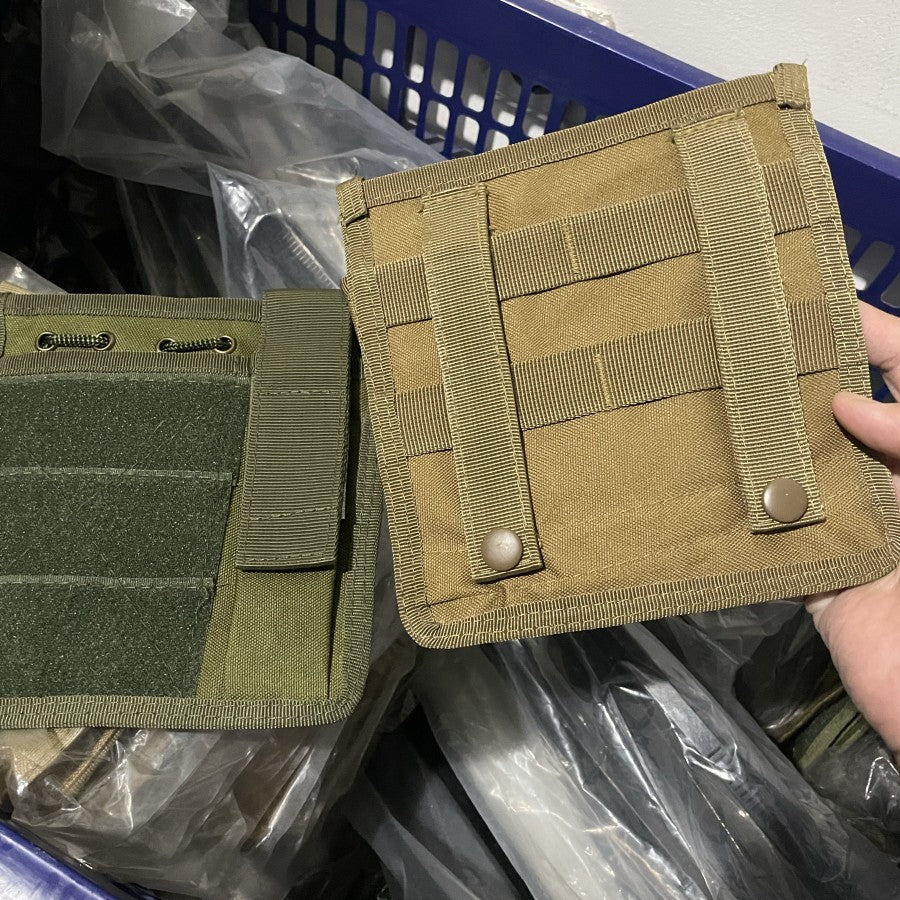Tactical Molle Mod Map Torch Knife Admin Pouch Rompi Vest Tactical