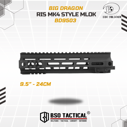 BD Tactical RIS Geiselle MLOK Modular Handguard MK4 7" 9.5" 13"