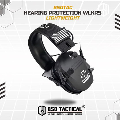 Wlkrs Earmuff Tactical Outdoor Hearing Protection Headset Foldable