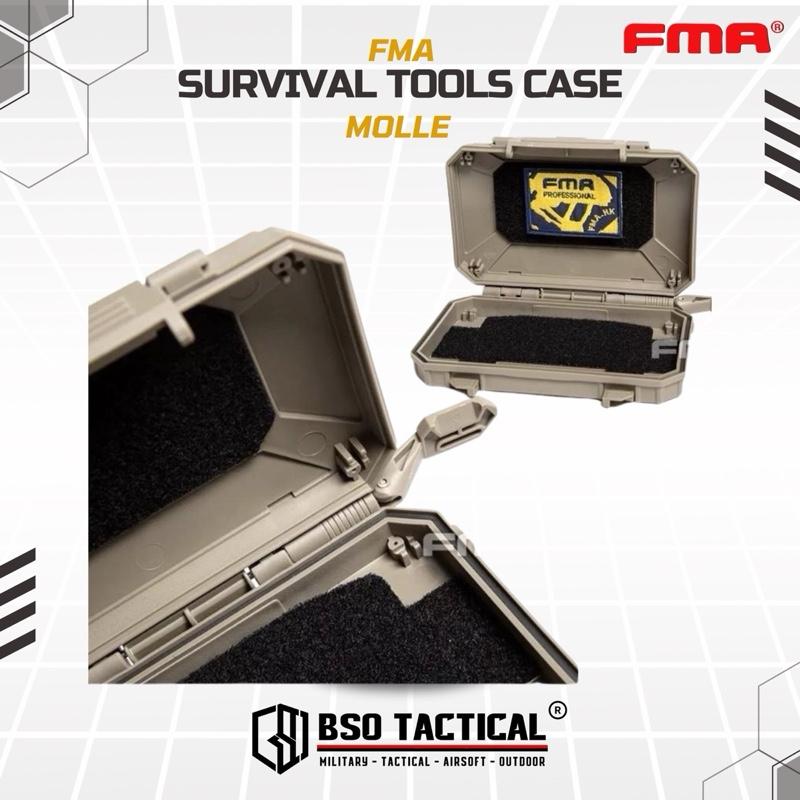 FMA Tactical Survival Tools Mobile Case Multifungsi Storage Box EDC - TB1400