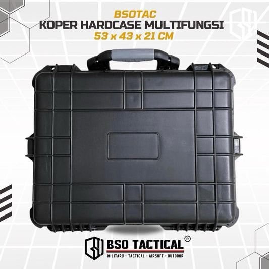 Koper Hardcase 53 Multifungsi Tactical Case Precut Foam 53x21x23cm
