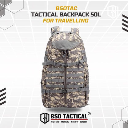 Tas Ransel Outdoor Multifungsi Outdoor Hunting Traveling Backpack Import 50L