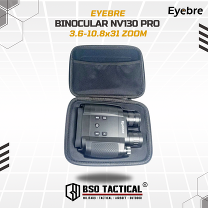 Eyebre Teropong Binoculars Infrared Night Vision 3.6-10.8x31 Zoom - NV130PRO