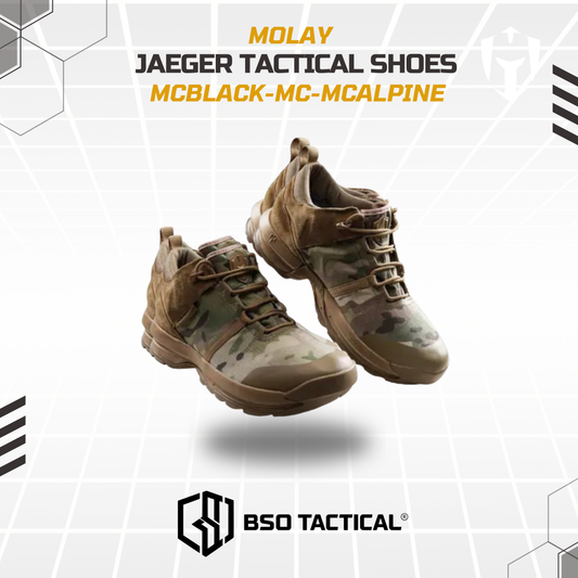 Sepatu Tactical Molay Jaeger Outdoor Shoes Low Camouflage