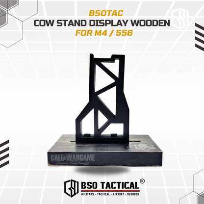 Stand Display COW Cleaning Wooden Universal M4 Mag 556