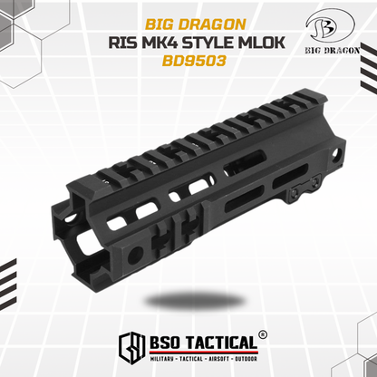 BD Tactical RIS Geiselle MLOK Modular Handguard MK4 7" 9.5" 13"