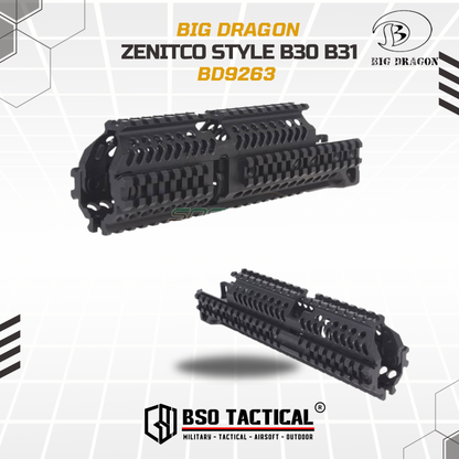 BD Tactical RIS Zenitco B30 B31 Handguard AK47 Series Full CNC - BD9263