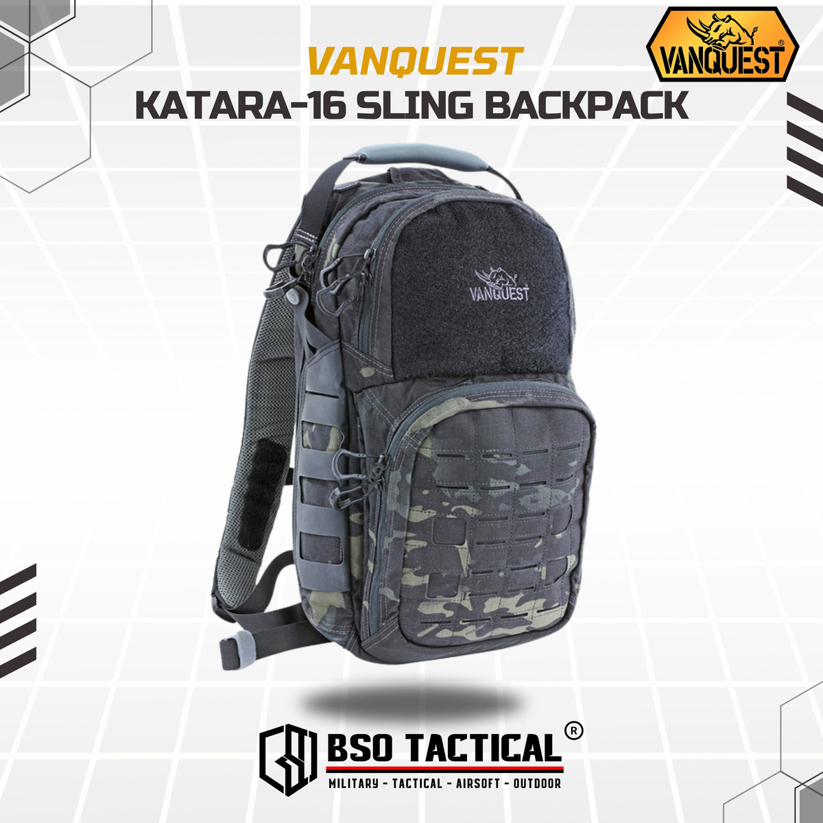 Tas Ransel Tactical Vanquest Katara 16 EDC Outdoor Backpack Slinger