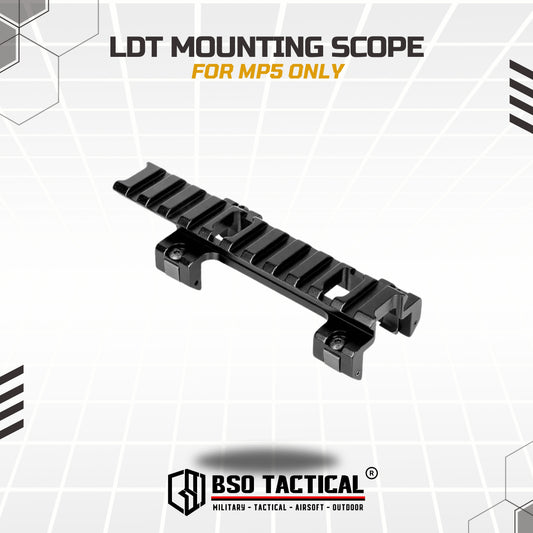 Rail Mount MP5 Top Rail for Optic Scope Full Metal