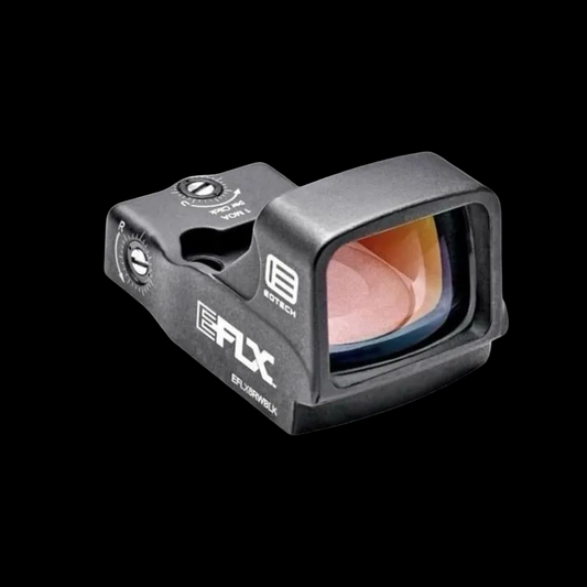 EFLX Mini Style Red Dot Scope Tactical Holosight RMR Mount Base Picatinny CNC