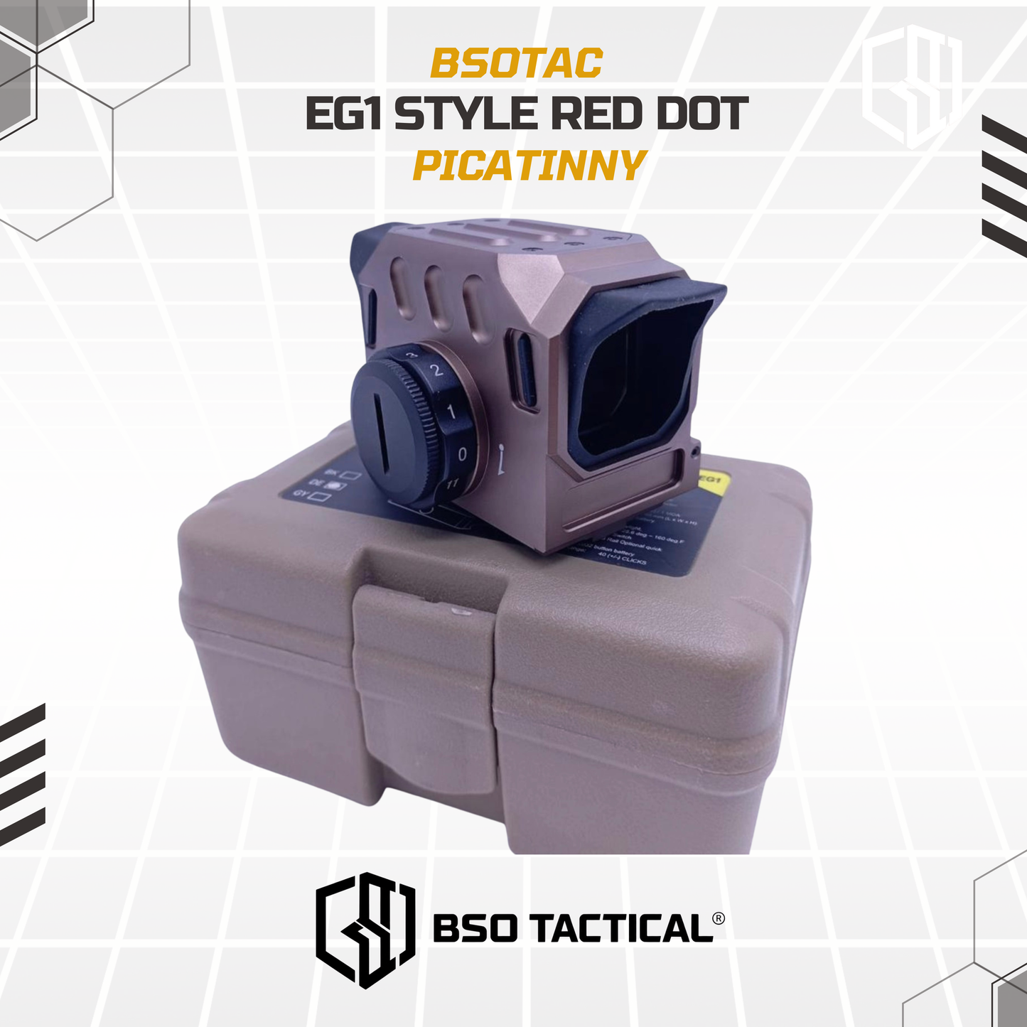 Scope Tactical DI EG1 Red Dot Reflex Sight Holographic Sight CNC Picatinny