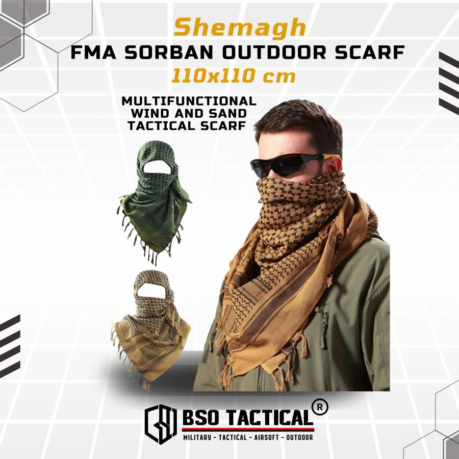 FMA Shemagh Sorban Tactical Outdoor Anti Debu Multifungsi